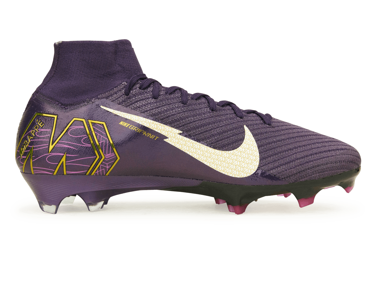 Nike Men's Zoom Mercurial Superfly 10 Elite KM FG Grand Purple/Pale Ivory