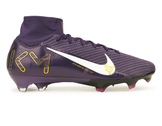 Nike Men's Zoom Mercurial Superfly 10 Elite KM FG Grand Purple/Pale Ivory