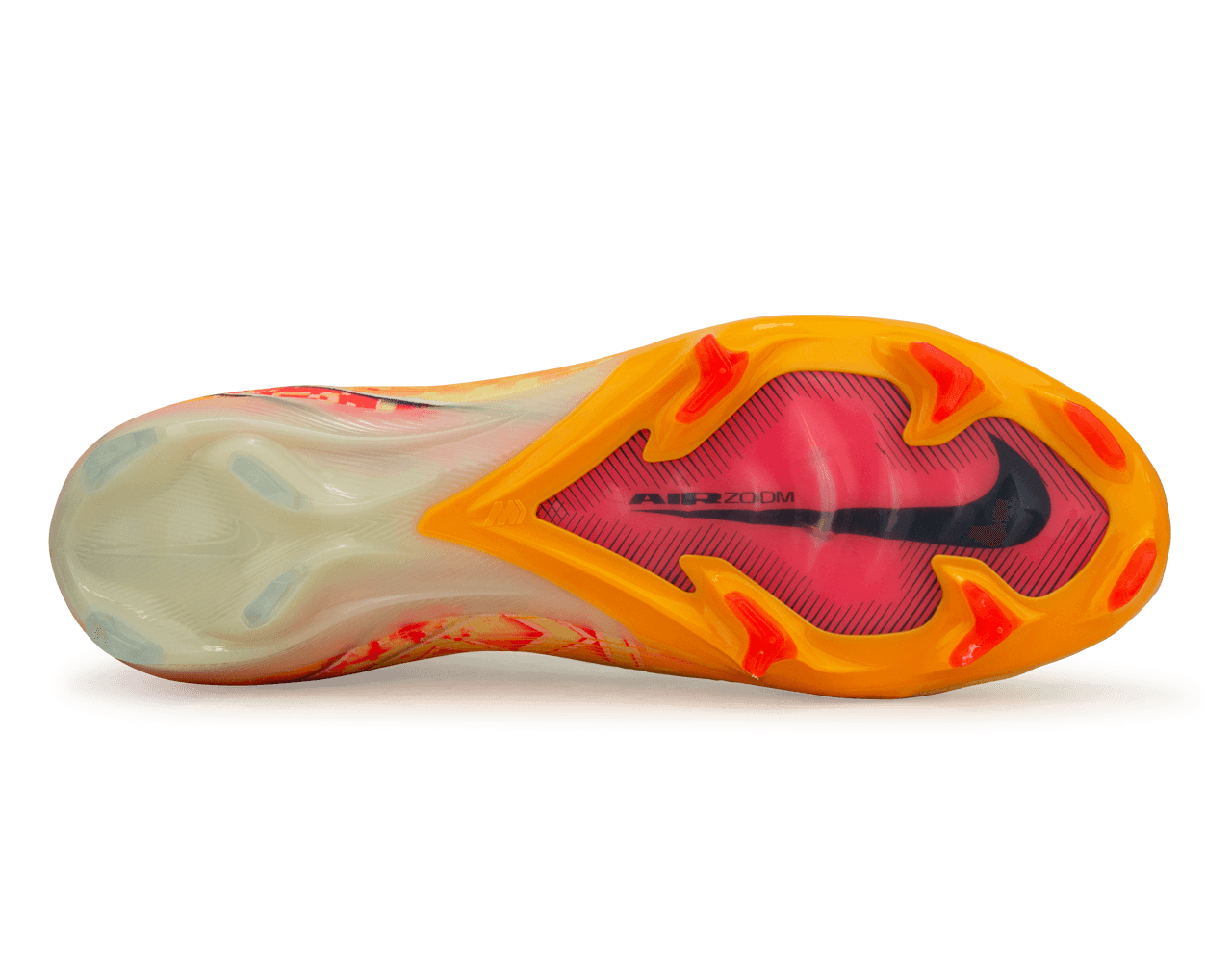 Nike Men's Zoom Mercurial Superfly 10 Elite KM FG Laser Orange/Armory Navy