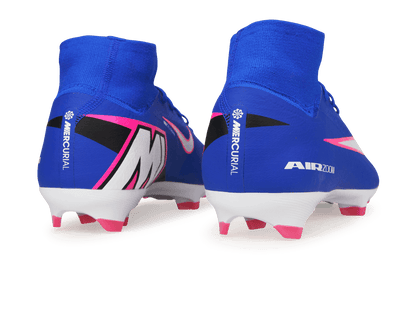 Nike Men's Zoom Mercurial Superfly 10 Pro FG Racer Blue/White