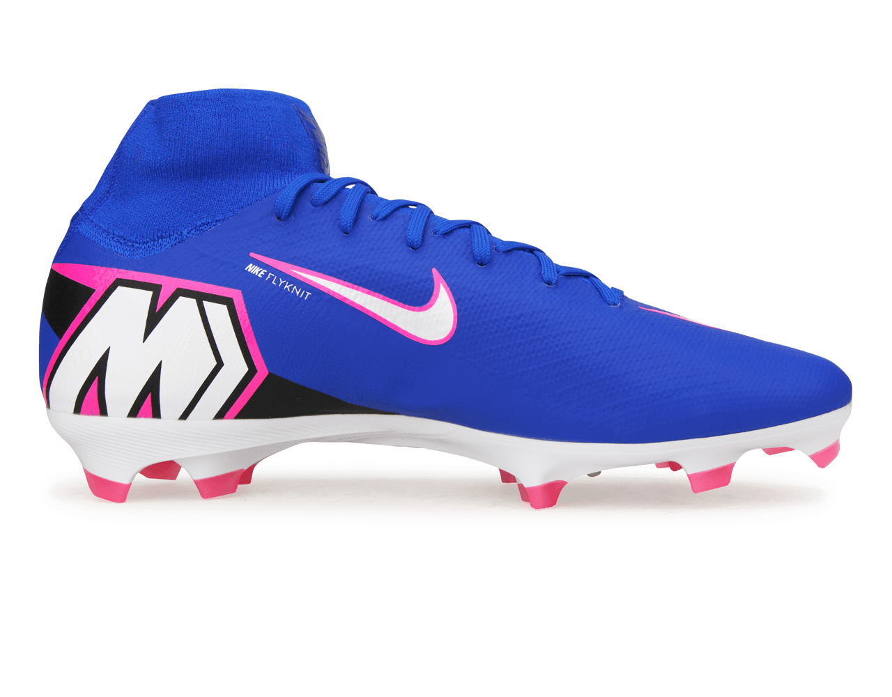 Nike Men's Zoom Mercurial Superfly 10 Pro FG Racer Blue/White
