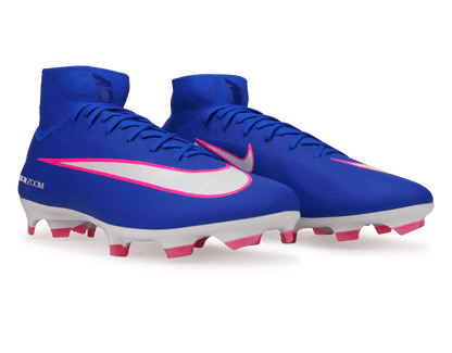 Nike Men's Zoom Mercurial Superfly 10 Pro FG Racer Blue/White