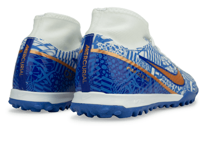 Nike Men's Zoom Mercurial Superfly 9 Academy CR7 TF White/Concord