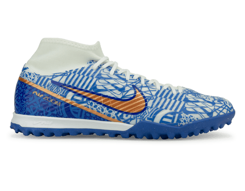 Nike Men's Zoom Mercurial Superfly 9 Academy CR7 TF White/Concord