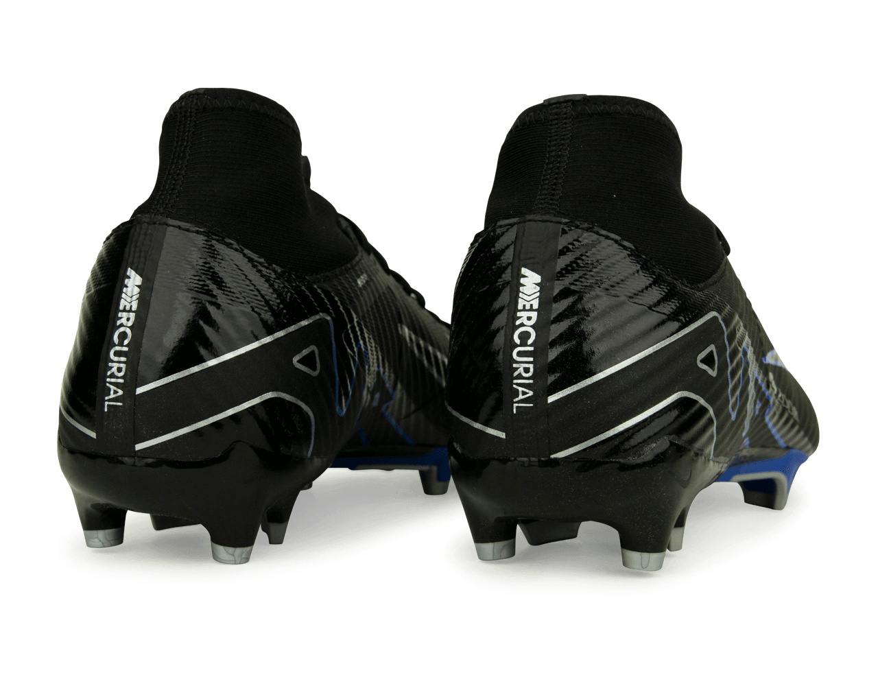 Nike Men's Zoom Mercurial Superfly 9 Academy FG/MG Black/Blue