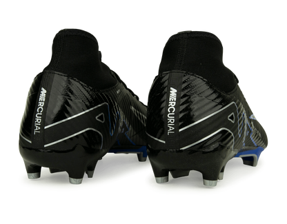 Nike Men's Zoom Mercurial Superfly 9 Academy FG/MG Black/Blue