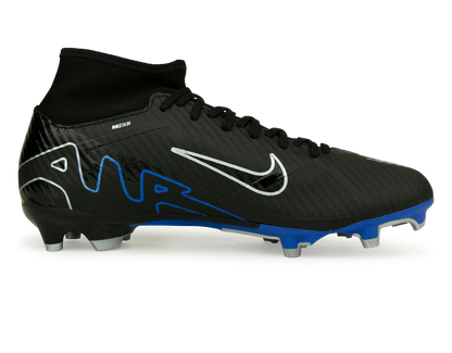 Nike Men's Zoom Mercurial Superfly 9 Academy FG/MG Black/Blue