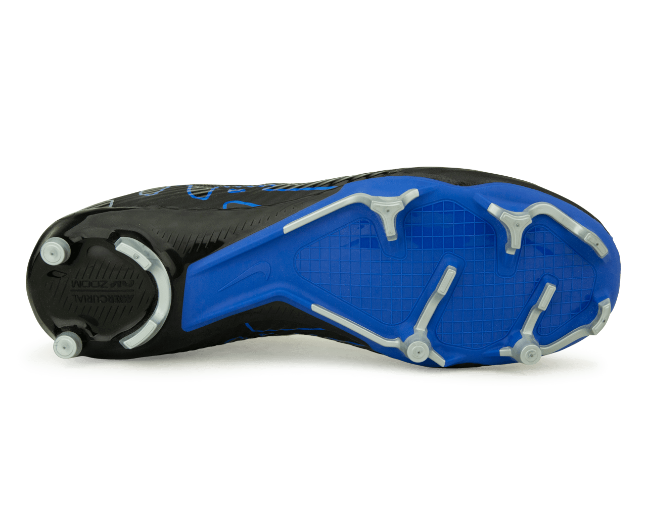 Nike Men's Zoom Mercurial Superfly 9 Academy FG/MG Black/Blue