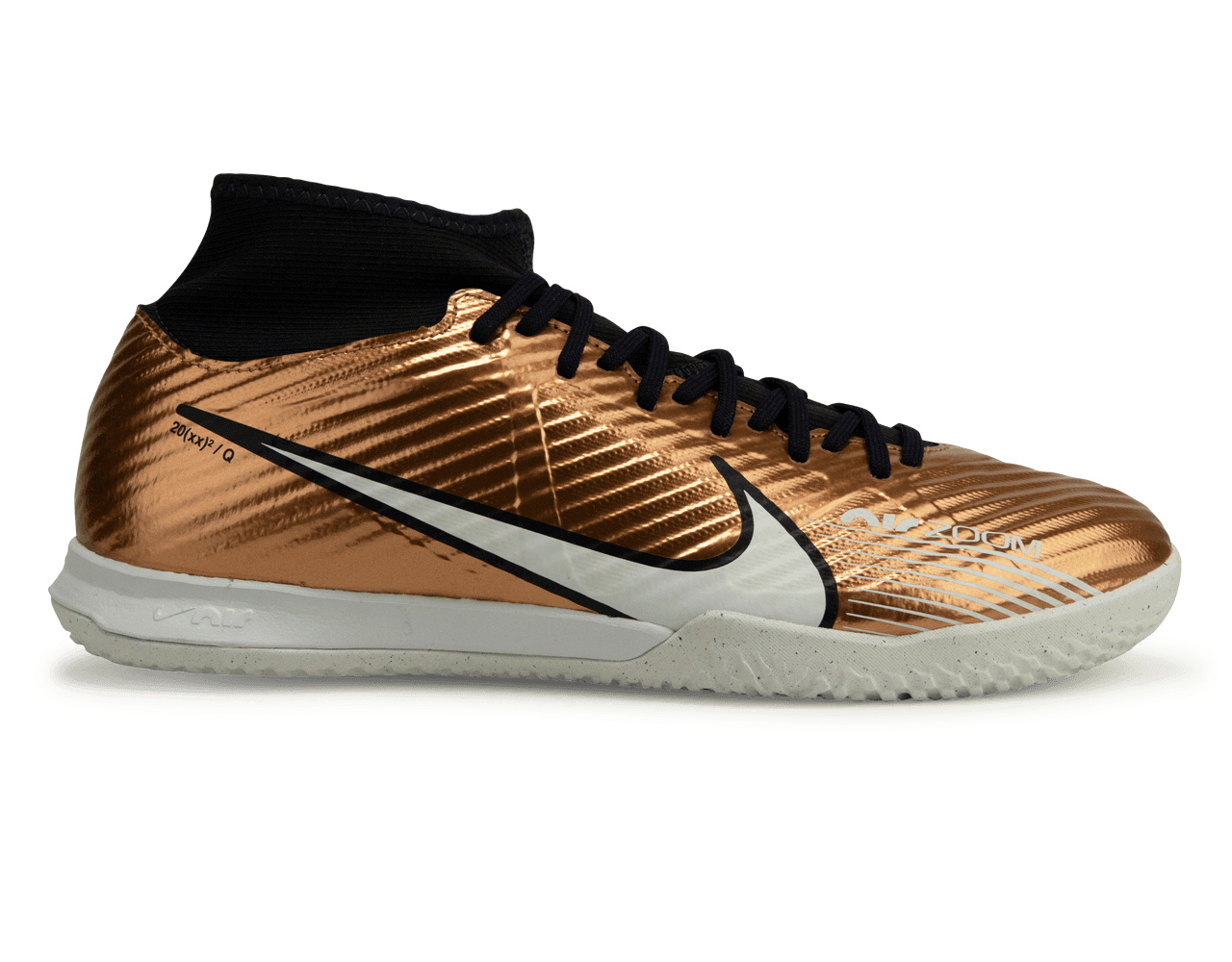 Nike Men's Zoom Mercurial Superfly 9 Academy IC Metallic Copper