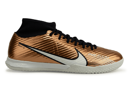Nike Men's Zoom Mercurial Superfly 9 Academy IC Metallic Copper