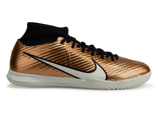 Nike Men's Zoom Mercurial Superfly 9 Academy IC Metallic Copper