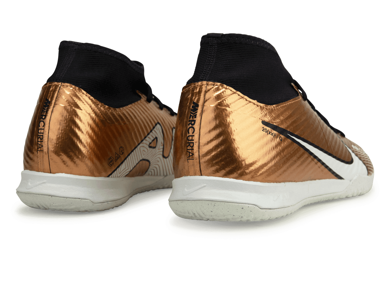 Nike Men's Zoom Mercurial Superfly 9 Academy IC Metallic Copper