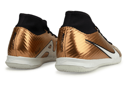 Nike Men's Zoom Mercurial Superfly 9 Academy IC Metallic Copper