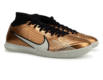 Nike Men's Zoom Mercurial Superfly 9 Academy IC Metallic Copper
