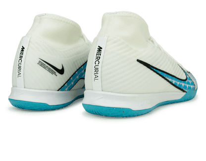 Nike Men's Zoom Mercurial Superfly 9 Academy IC White/Pink Blast