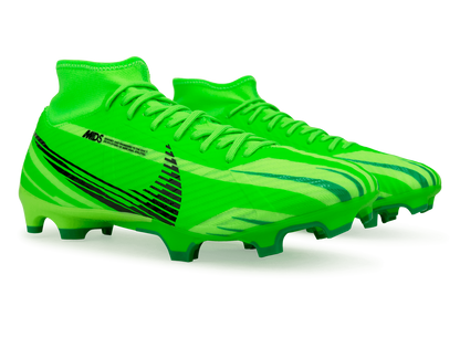 Nike Men's Zoom Mercurial Superfly 9 Academy MDS FG/MG Green Strike/Black
