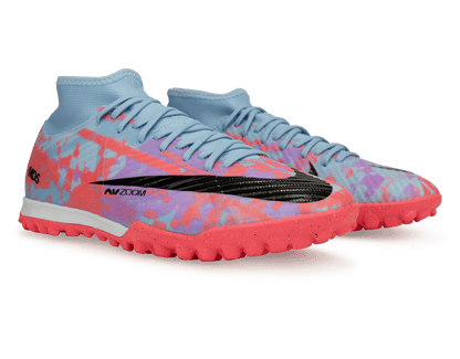 Nike Men's Zoom Mercurial Superfly 9 Academy MDS TF Cobalt Bliss/Black