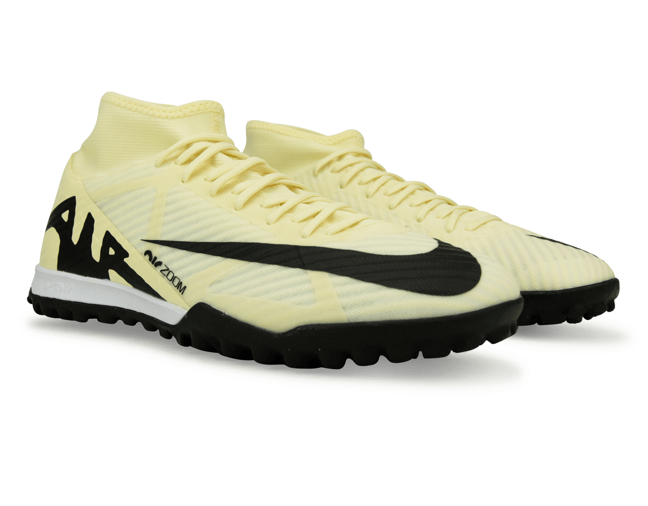 Nike Men's Zoom Mercurial Superfly 9 Academy TF Lemonade/Black