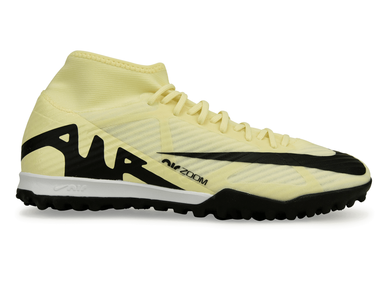 Nike Men's Zoom Mercurial Superfly 9 Academy TF Lemonade/Black