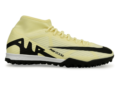 Nike Men's Zoom Mercurial Superfly 9 Academy TF Lemonade/Black