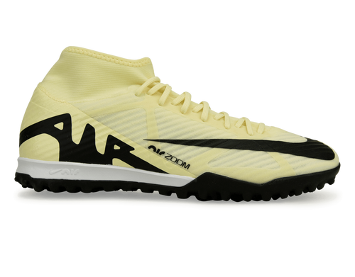 Nike Men's Zoom Mercurial Superfly 9 Academy TF Lemonade/Black