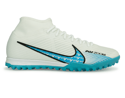 Nike Men's Zoom Mercurial Superfly 9 Academy TF White/Pink Blast