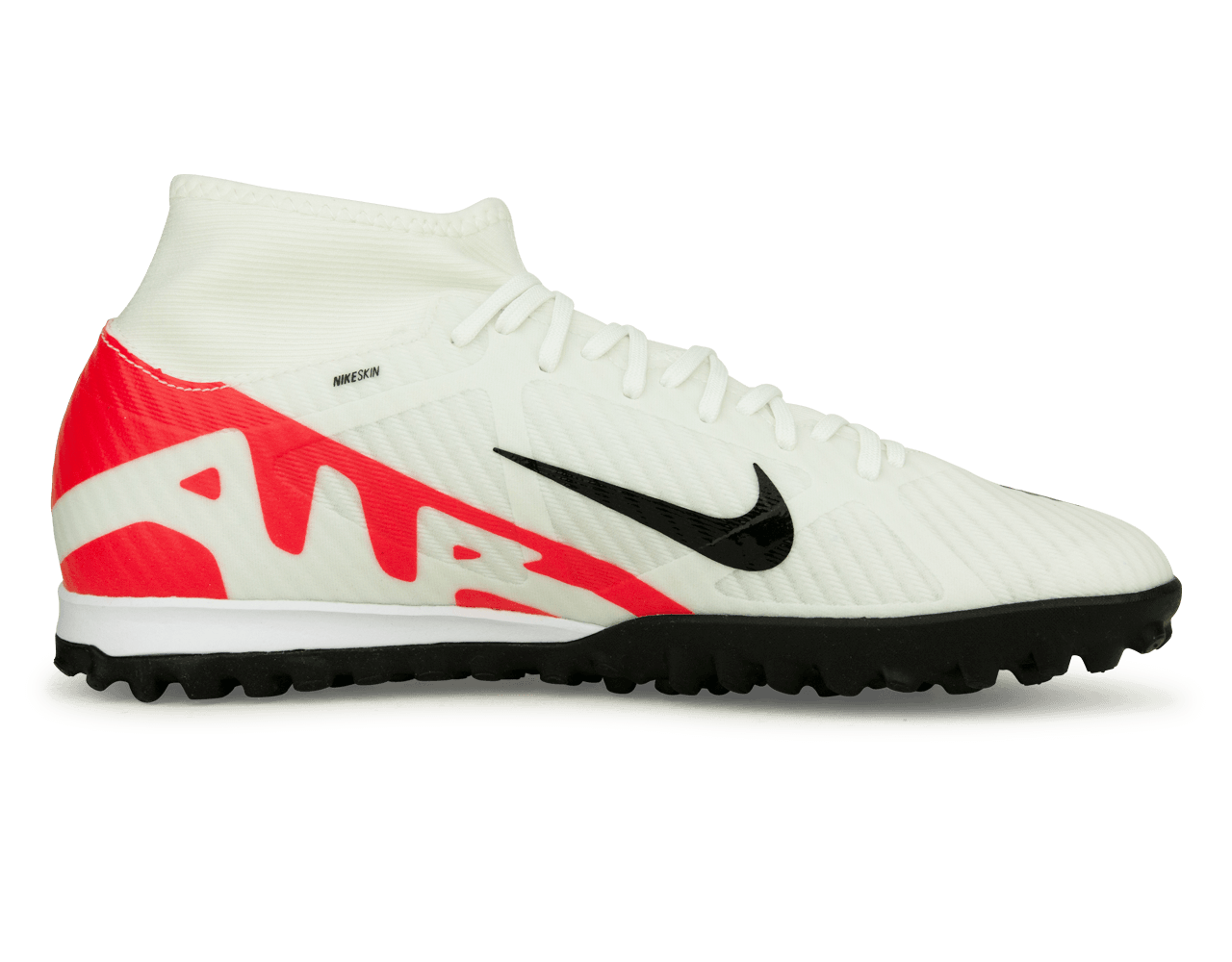 Nike Men's Zoom Mercurial Superfly 9 Academy TF White/Red
