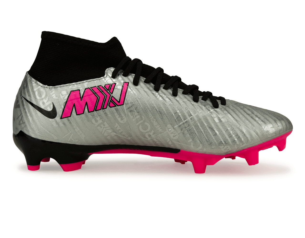 Nike Men's Zoom Mercurial Superfly 9 Academy XXV FG Silver/Black
