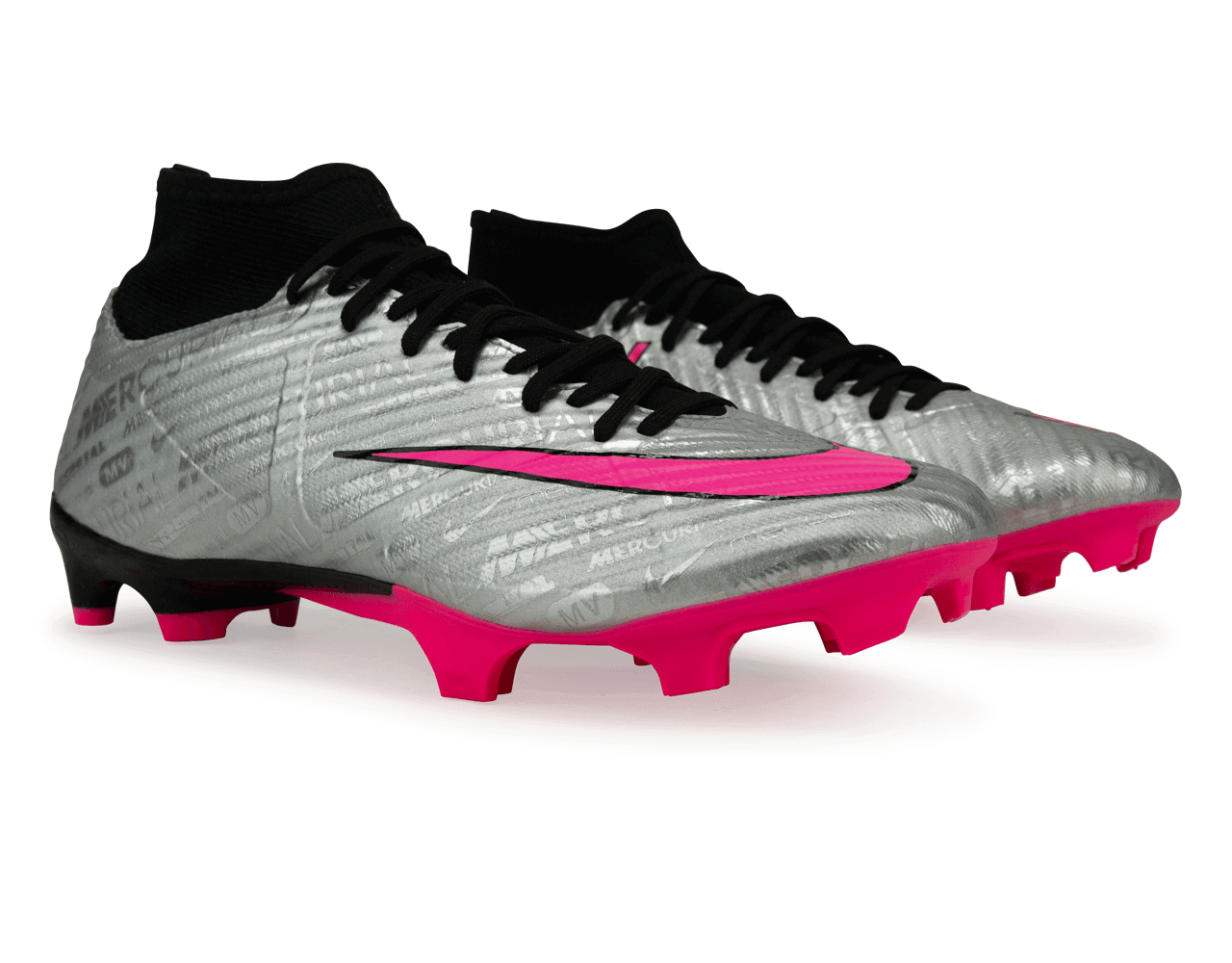 Nike Men's Zoom Mercurial Superfly 9 Academy XXV FG Silver/Black