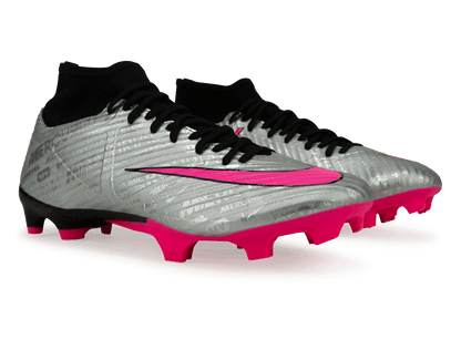 Nike Men's Zoom Mercurial Superfly 9 Academy XXV FG Silver/Black