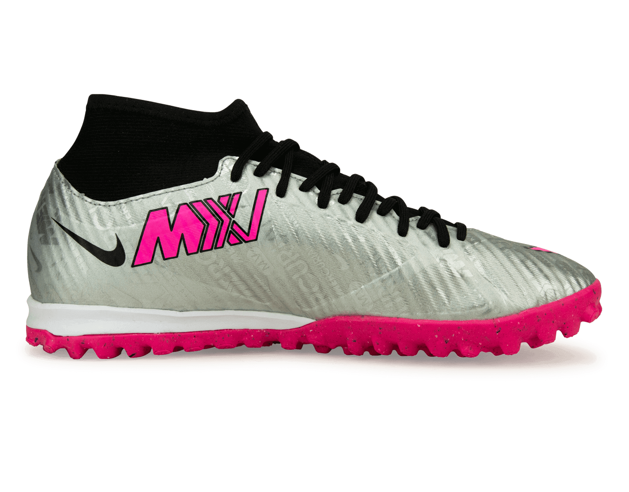 Nike Men's Zoom Mercurial Superfly 9 Academy XXV TF Silver/Black
