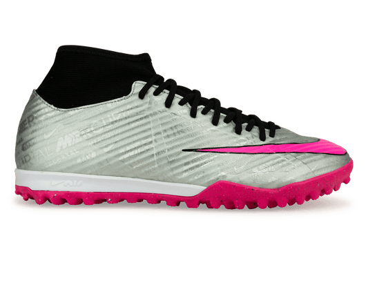 Nike Men's Zoom Mercurial Superfly 9 Academy XXV TF Silver/Black