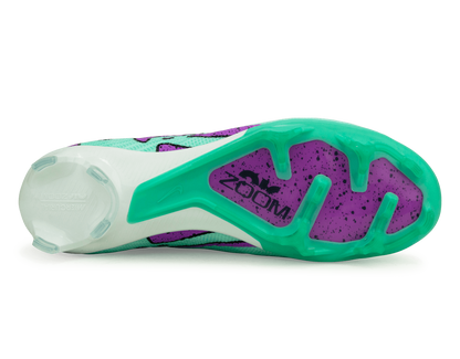 Nike Men's Zoom Mercurial Superfly 9 Elite FG Turquoise/Black/Purple