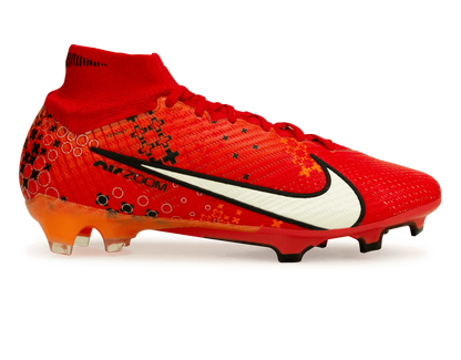 Nike Men's Zoom Mercurial Superfly 9 MDS Elite FG Crimson/Ivory