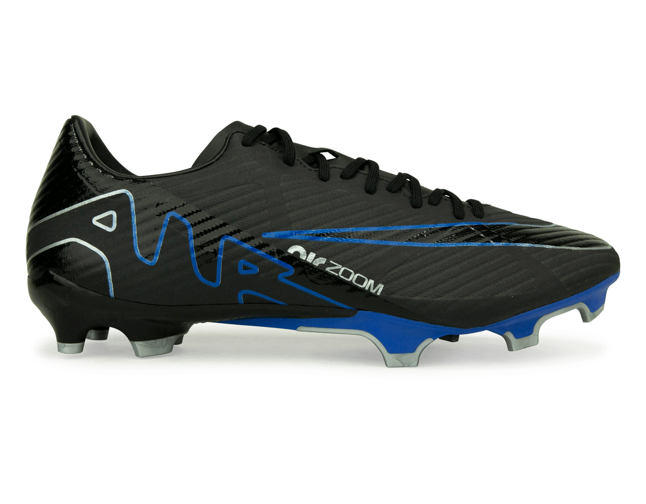 Nike Men's Zoom Mercurial Vapor 15 Academy FG/MG Black/Blue