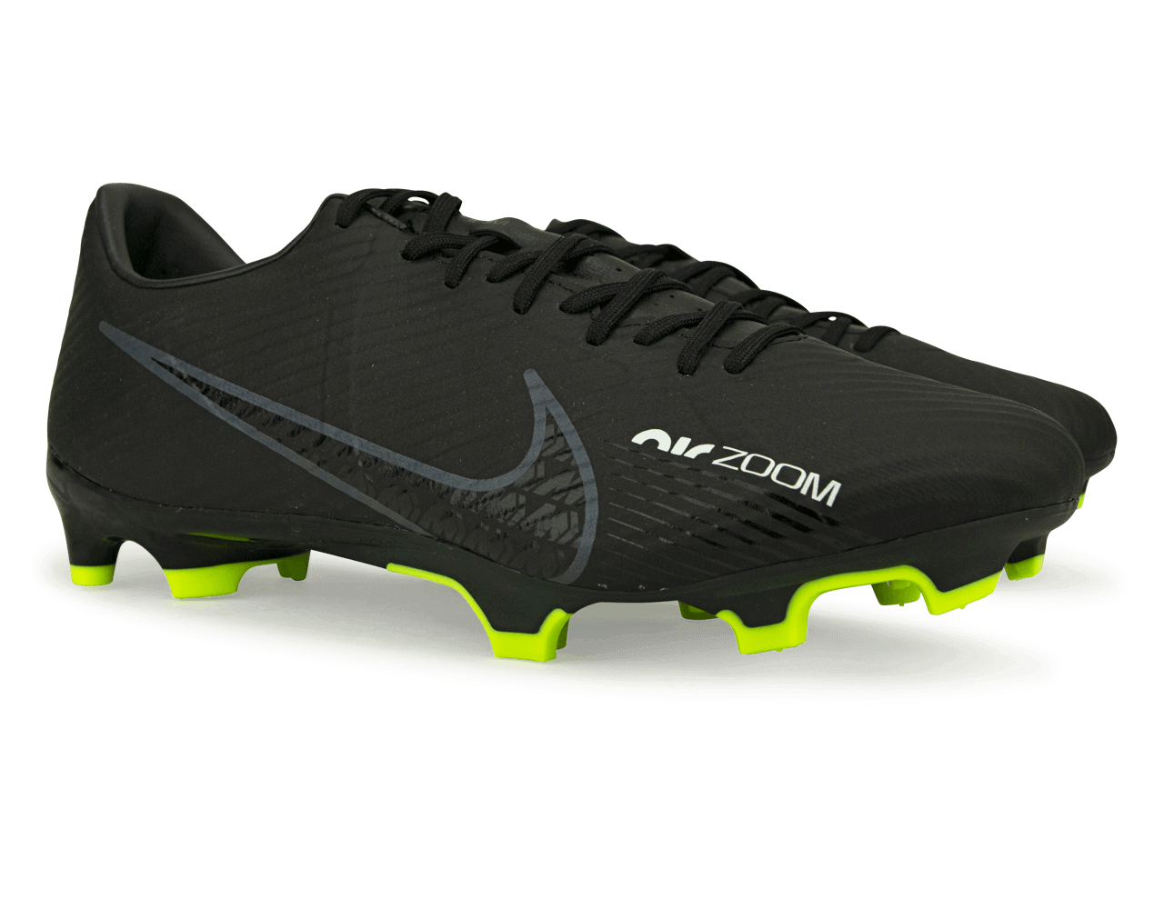 Nike Men's Zoom Mercurial Vapor 15 Academy FG/MG Black/Volt