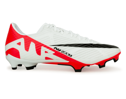 Nike Men's Zoom Mercurial Vapor 15 Academy FG/MG White/Red