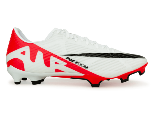 Nike Men's Zoom Mercurial Vapor 15 Academy FG/MG White/Red