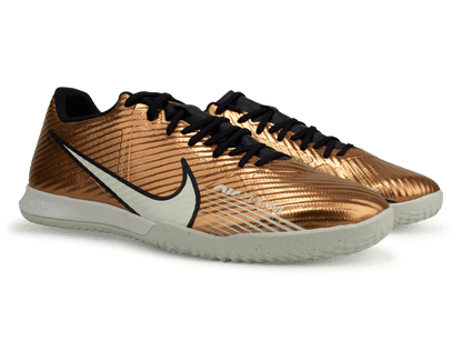 Nike Men's Zoom Mercurial Vapor 15 Academy IC Metallic Copper