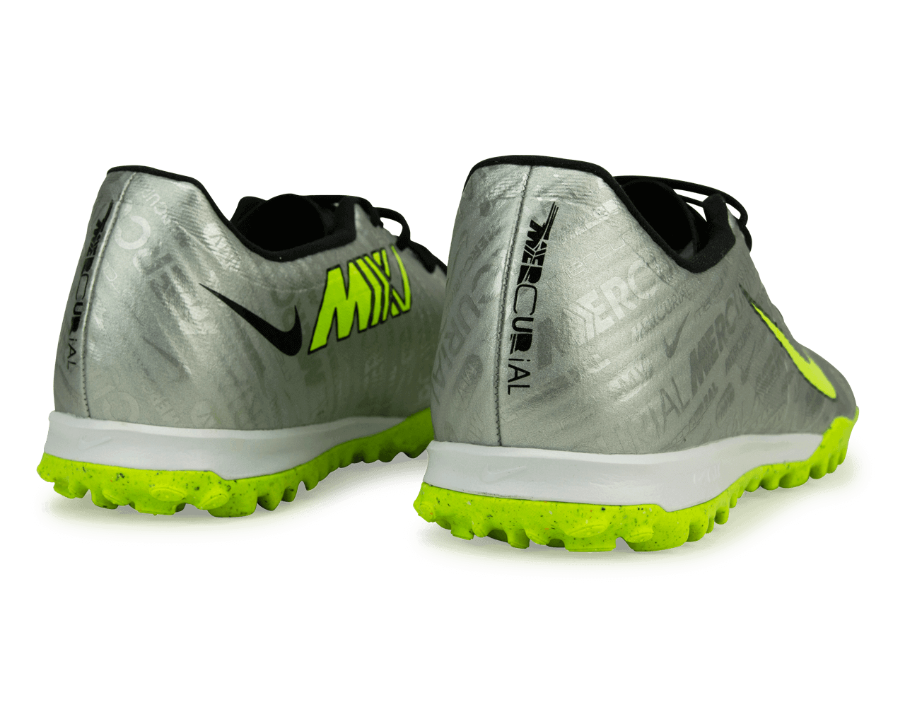 Nike Men's Zoom Mercurial Vapor 15 Academy XXV TF Silver/Volt