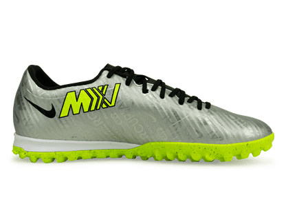 Nike Men's Zoom Mercurial Vapor 15 Academy XXV TF Silver/Volt