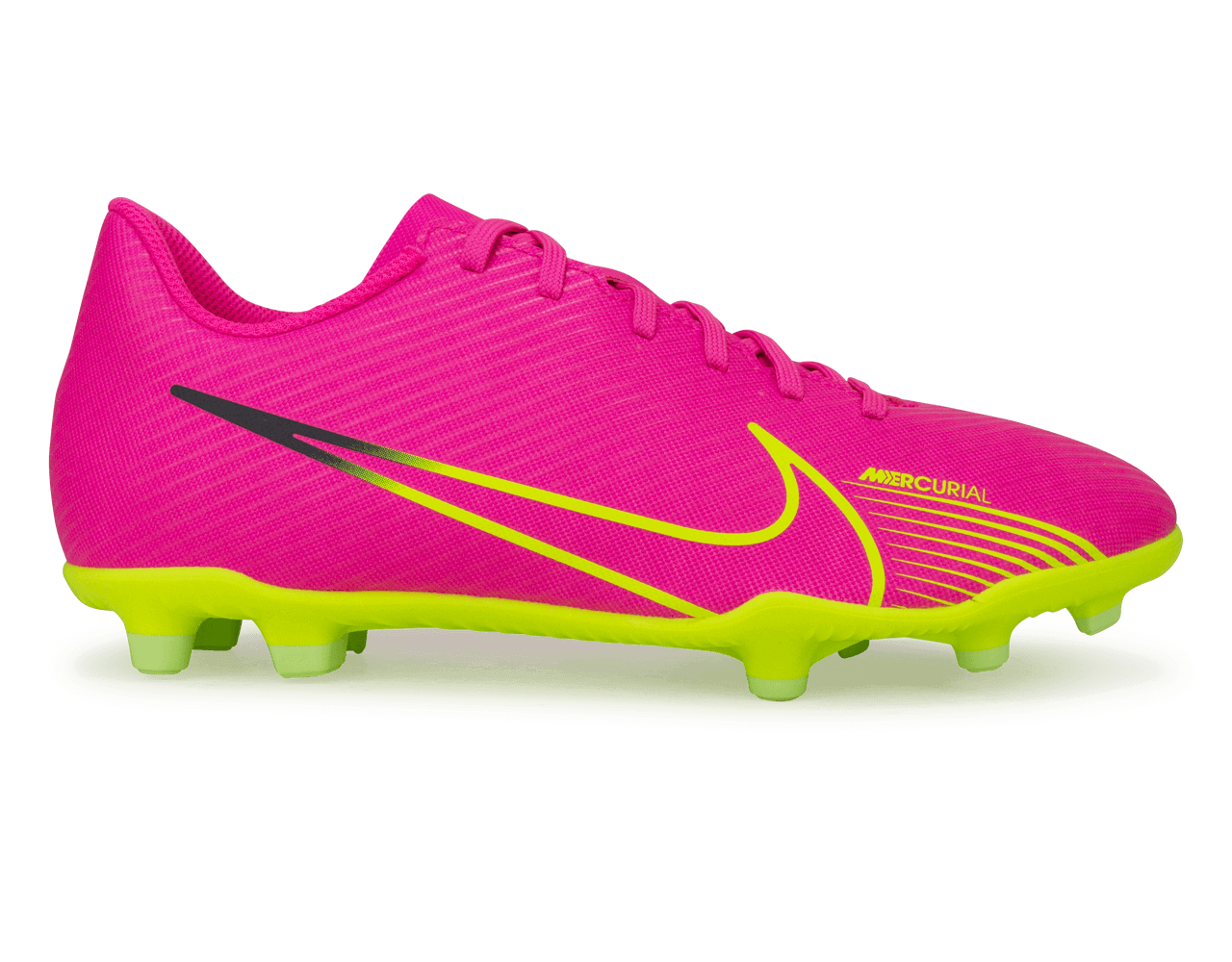 Nike Kids Zoom Mercurial Vapor 15 Club FG/MG Pink/Volt