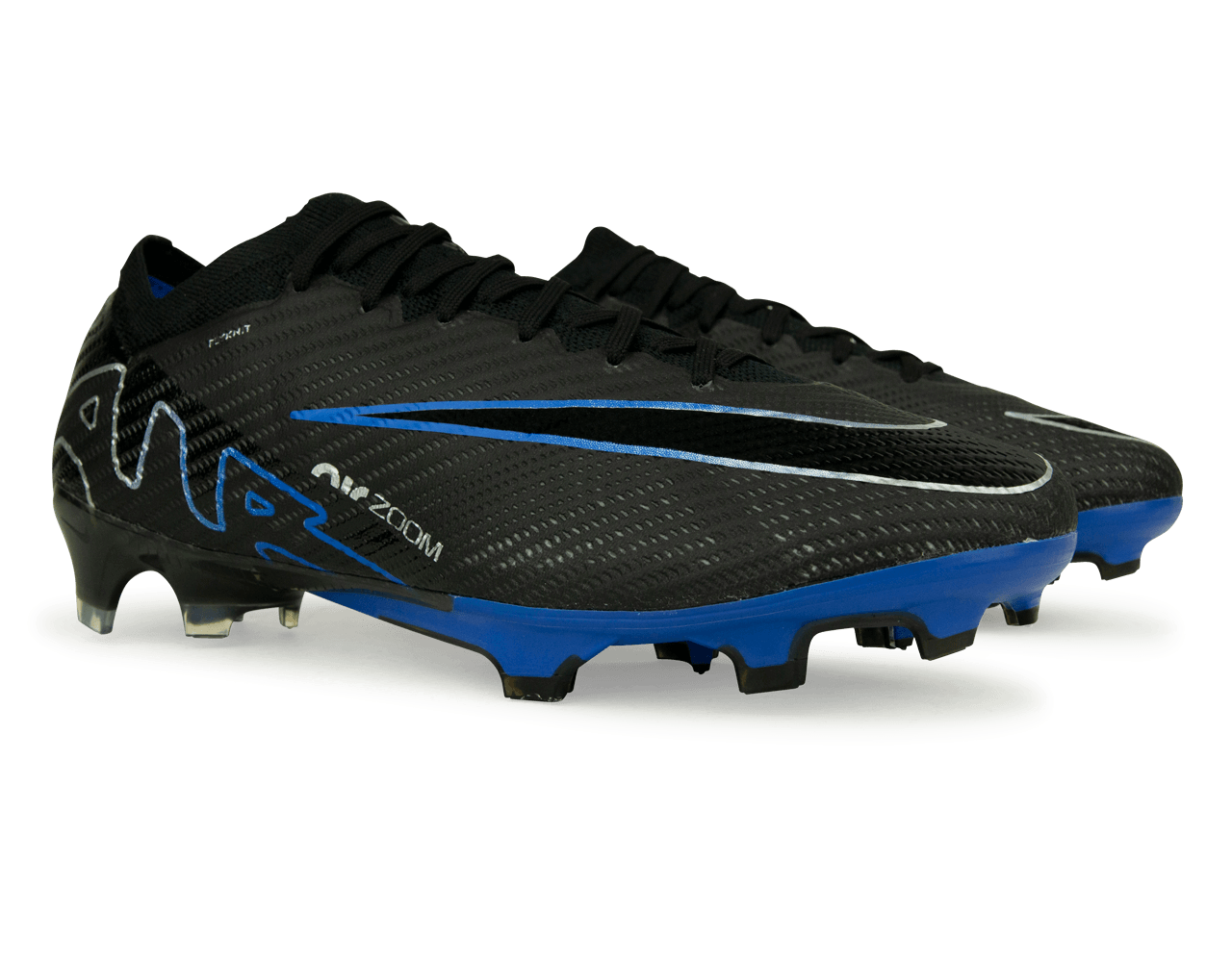 Nike Men's Zoom Mercurial Vapor 15 Elite FG Black/Blue