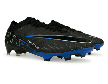 Nike Men's Zoom Mercurial Vapor 15 Elite FG Black/Blue