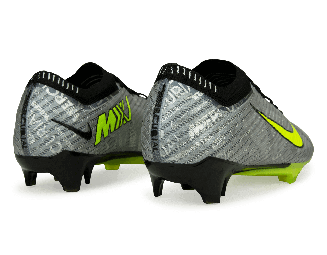 Nike Men's Zoom Mercurial Vapor 15 Elite XXV FG Silver/Volt