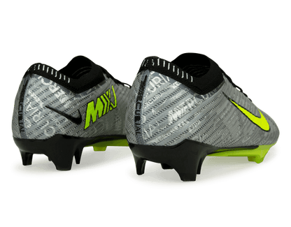 Nike Men's Zoom Mercurial Vapor 15 Elite XXV FG Silver/Volt