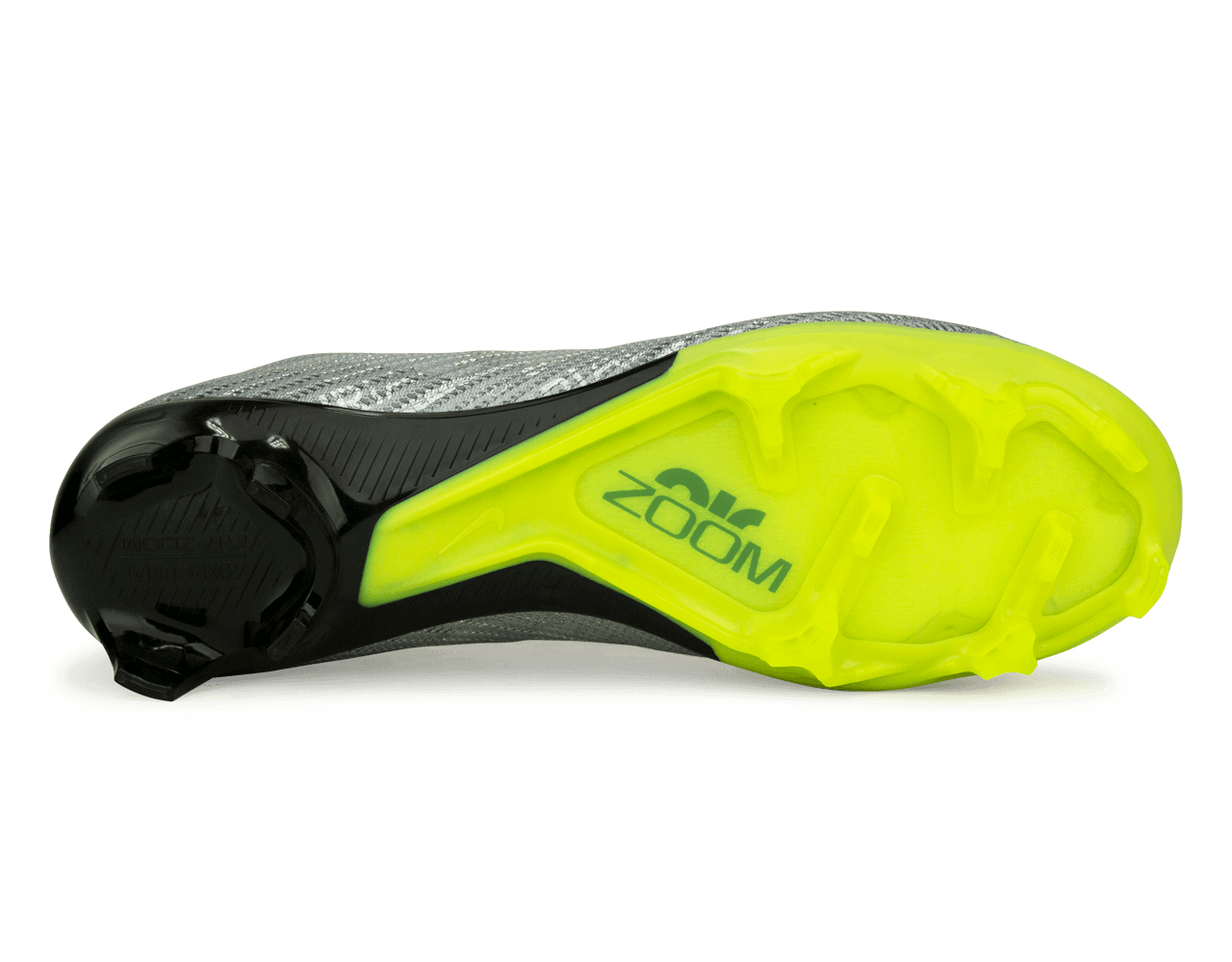Nike Men's Zoom Mercurial Vapor 15 Elite XXV FG Silver/Volt