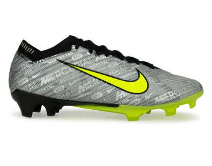 Nike Men's Zoom Mercurial Vapor 15 Elite XXV FG Silver/Volt