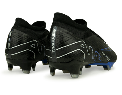 Nike Men's Zoom Mercurial Vapor 15 Pro FG Black/Blue