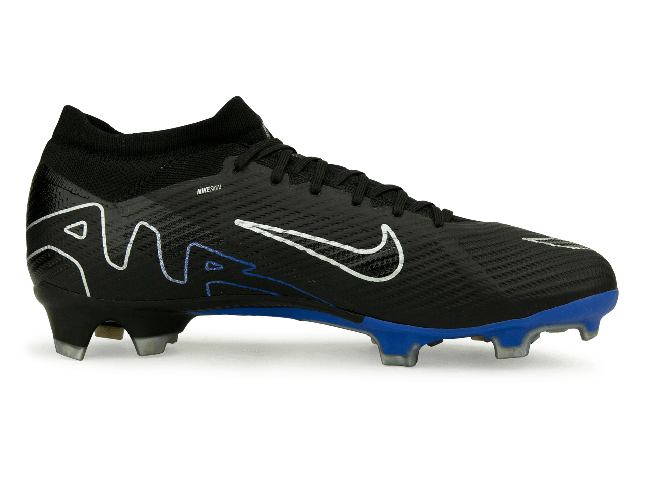 Nike Men's Zoom Mercurial Vapor 15 Pro FG Black/Blue